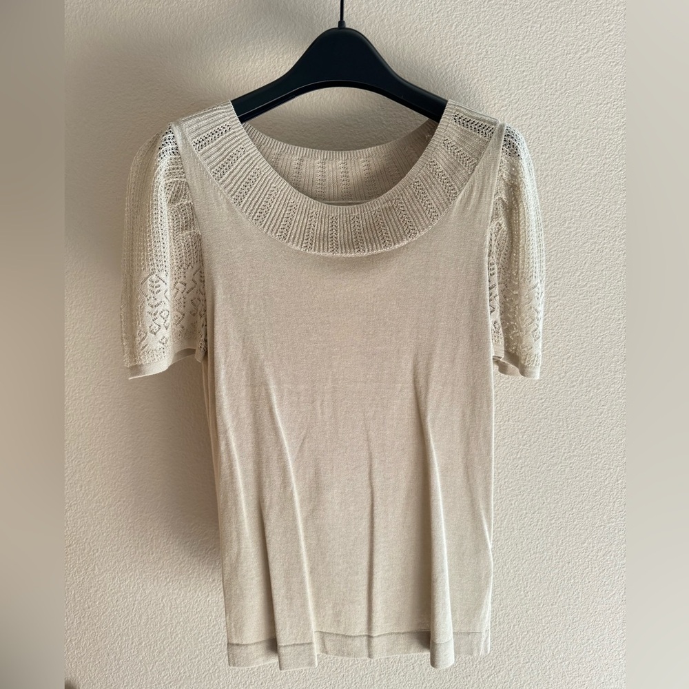 Banana Republic Cotton/Rayon Blend Knit Top XS NWT